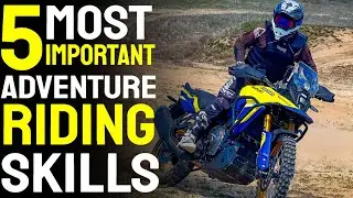 How to ride Adventure motorcycle - for beginners