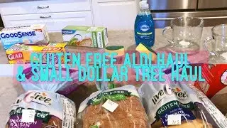 GLUTEN FREE ALDI HAUL & SMALL DOLLAR TREE HAUL // June 2017