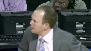 Lawrence Frank isn't impressed with Rodney Stuckey's bench attire