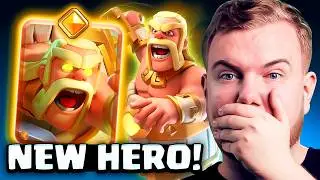 NEW HERO BARBARIAN BARREL CAN REROLL IN CLASH ROYALE 😱