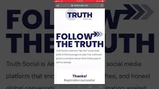 How to sign up to Truth Social  -  The Donald Trump  New Social  Media Network