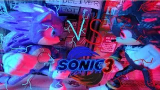 Sonic VS Shadow Sonic 3 Покадровая анимация