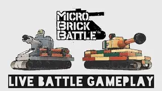 Playing WW2 Lego Micro Brick Battle Game Live!
