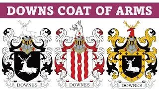 Downs Coat of Arms & Family Crest - Symbols, Bearers, History