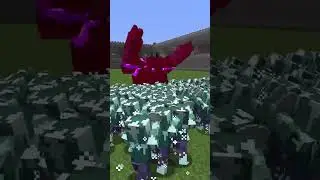 ENDER GOLEM vs FROZEN ZOMBIE ARMY - Minecraft Mob Battle