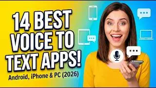 Best Voice to Text Apps 2026 (Android, iPhone & PC) | Free Speech to Text Tools