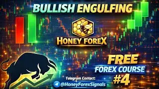 How to use Master Bullish Engulfing pattern,  Live Chart Tutorial (Forex Free Course #4)