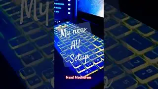 My New AV Studio Setup | Antarnaad - Naad Madhuram #shorts #shortsfeed