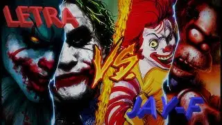 PENNYWISE & JOKER VS RONALD MCDONALD & KRUSTY - JAY F (LETRA) [ESPECIAL 1000 SUBS | 14&ordm; V&iacute;deo]