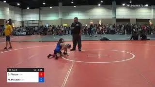 55 Lbs Prelims - Savannah Phelan, Florida Vs Mackenzie McLeod, Icon Wrestling Ad41