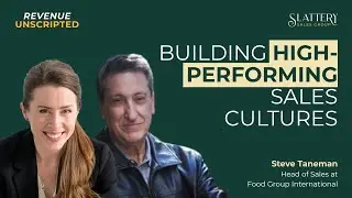 SE1 E01 - Building High-Performing Sales Cultures | with Steve Taneman