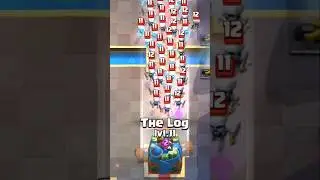 The log vs Skeleton Army 💀🪵