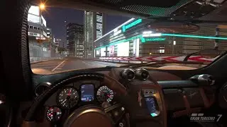 [PS5 GT7 PSVR2] PAGANI HUAYRA NIGHT CRUISE | TOKYO EXPRESSWAY | IMMERSIVE VR | No HUD