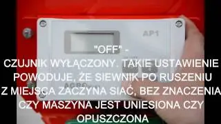 AGRO-MASZ SIEWNIK POPLON&Oacute;W SP200 -  iSEn WSP&Oacute;ŁCZYNNIK WYSIEWU (gr/obr) DLA SIEWNIKA Z GPS