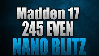 245 даже Secret Nano Blitz Exposed | Easy Set up Blitz | Madden 17