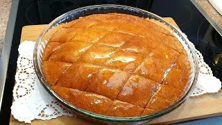 🥰 Tatli Traditcionale Recet e Gjysheve tona me Miell Misri dhe Miell Gruri,shum e shishme dhe e butë
