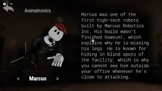Gallery &ndash; Unlock Secrets Behind the Game | Five Nights at Marcus 1: REMASTERED by Deadfish Games.