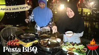 Aqilla Pesta BBQ - Bakar Daging Rebus Sayur - 24 Jam di Hotel Shanaya Malang - Part 4♥Aqilla's Diary