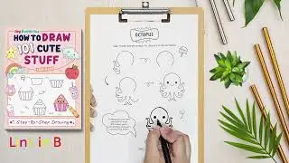 How to Draw and Color an Octopus - Step by Step Drawing for Kids