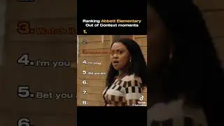 Ranking Abbott Elementary Out Of Context Moments #shorts #viral #ranking #school #abbottelementary 