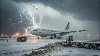 Unstoppable Winter Storm Slams Paris: Transport at Risk!
