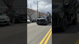 First, Escalade V to have Lamborghini doors 😳