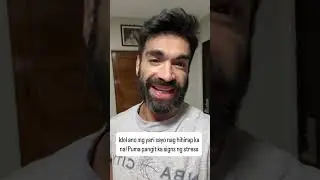 Idol ano mgyayari sayo naghihirap ka na pangit oa sobrang stressed