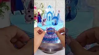 Frozen cake theme