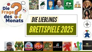 #DFDM Die Frage des Monats - Eure Lieblings Brettspiele 2025 Community Format 5#