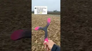 Бумеранги действительно работают!