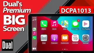 DCPA1013 &ndash; 10.1&rdquo; AV Media Receiver with CarPlay & Android Auto | Dual&rsquo;s Premium Big Screen