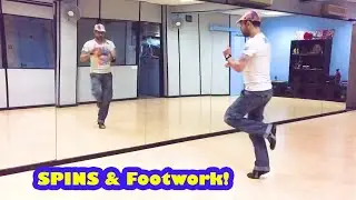 SALSA: The *4* ways of Spinning + Bonus Footwork!
