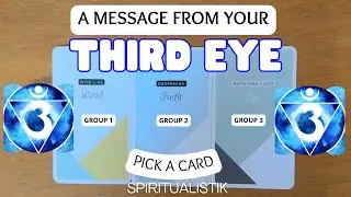 Послание от вашей чакры третьего глаза ✨ ВЫБЕРИТЕ КАРТУ ✨