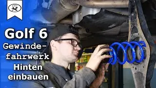 VW Golf 6 Hinten Tieferlegen | lowering suspension | Vitjawolf | Tutorial | HD