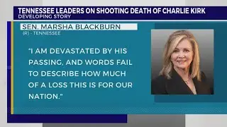 Tennessee, Virginia leaders react to shooting of Charlie Kirk