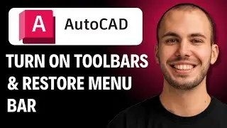 AutoCAD 2026: включение панелей инструментов и восстановление строки меню &mdash; быстрое решение