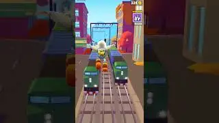subway surfers vancouver gameplay with jake #subwaysurfers #marathon #jake  #vancouver #shorts