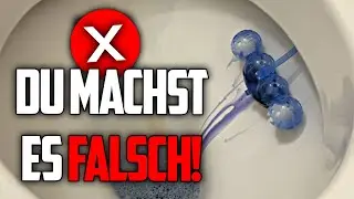 Toiletten Duftstein Sp&uuml;ler richtig einsetzen WC - du machst es falsch!