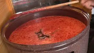 Sirup zčerného rybízu.