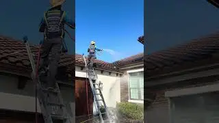 Roof Cleaning Without Stepping on It!