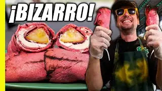 &iexcl;Comida BIZARRA de feria americana! EXTRA&Ntilde;AS y RICAS combinaciones | Comida de Feria de Minnesota
