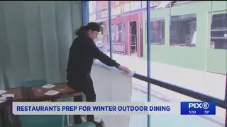 Restaurants prep for cold weather, winterize outdoor dining