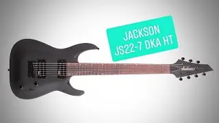 JACKSON DINKY ARCH TOP JS22 7 DKA HT (SOUND TEST)