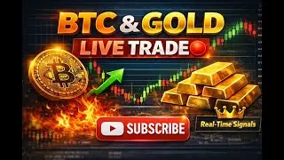 BTC & GOLD LIVE TRADE 🔴 | Real-Time Market Analysis by Empire Trades