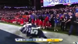 Patriots VS. Seahawks fight in 2015 Super Bowl.