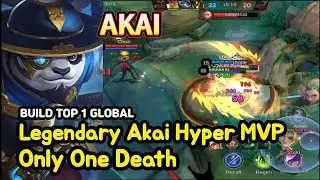 Akai (Mythical Glory): Hyper MVP Tank Jungle Domination | Рейтинговый игровой процесс MLBB