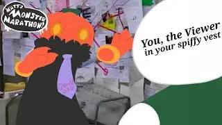 Pumpkin man rants about Monster Girl battle game | Matt's Monster Marathon
