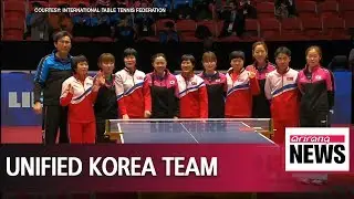 Two Koreas form unified team at table tennis world championships