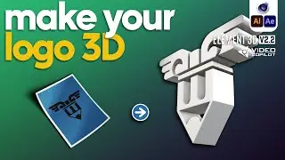 The EASIEST Way to Convert Any 2D Image to 3D in Cinema 4D – Step-by-Step Tutorial!