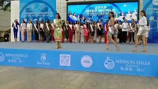 Jannatul Fersous Oishee at the fashion capital of China।। Miss World 2018